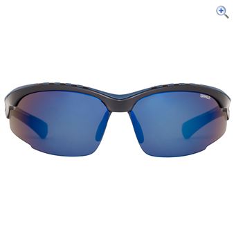Sinner Crane Sunglasses (Blue Revo) - Colour: Black / Blue